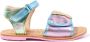 Sophia Webster Mini butterfly metallic sandals Pink - Thumbnail 1