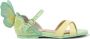 Sophia Webster Mini butterfly-motif leather sandals Green - Thumbnail 1