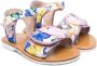 Sophia Webster Mini butterfly-print buckled sandals White - Thumbnail 1
