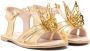 Sophia Webster Mini Celeste butterfly metallic sandals Gold - Thumbnail 1