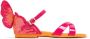 Sophia Webster Mini Chiara wing-appliqué leather sandals Pink - Thumbnail 1