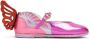 Sophia Webster Mini Heavenly wing-embellished ballerina shoes Pink - Thumbnail 1