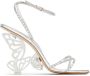 Sophia Webster Paloma 100mm leather sandals Silver - Thumbnail 1