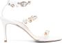 Sophia Webster Rosalind gemstone-embellished 60mm sandals White - Thumbnail 1