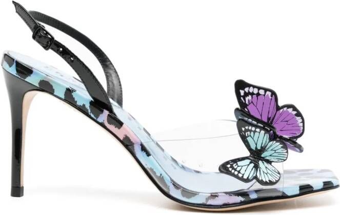 Sophia Webster Vanessa 95mm butterfly-detail sandals Multicolour