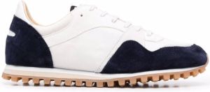 Spalwart panelled low-top sneakers White