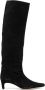 STAUD Wally knee-length suede boots Black - Thumbnail 1