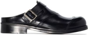 Stefan Cooke buckle-fastened monk shoes Black
