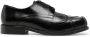 Stefan Cooke embroidered-detail leather derby shoes Black - Thumbnail 1