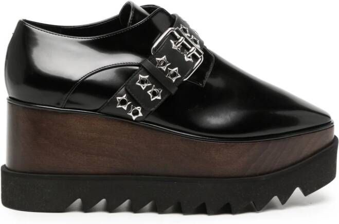 Stella McCartney buckle-detail platform sneakers Black