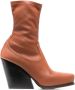 Stella McCartney Cowboy stretch ankle boots Brown - Thumbnail 1