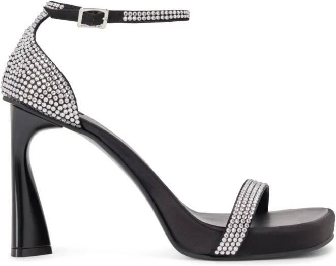 Stella McCartney Elsa crystal-embellishment sandals Black