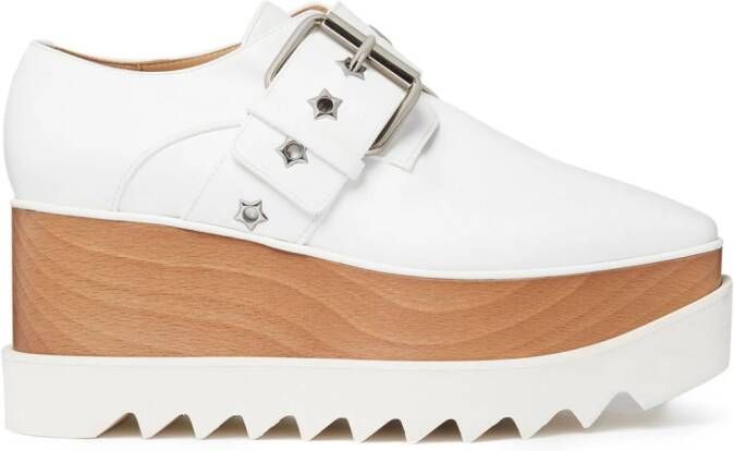 Stella McCartney Elyse platform shoes White