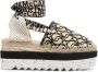 Stella McCartney Gaia flatform espadrilles Neutrals - Thumbnail 1