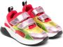 Stella McCartney Kids colour-block metallic leather sneakers Multicolour - Thumbnail 1