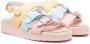 Stella McCartney Kids colourblock strappy sandals Pink - Thumbnail 1