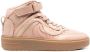 Stella McCartney logo patch faux leather sneakers Pink - Thumbnail 1