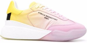 Stella McCartney Loop lace-up sneakers Pink