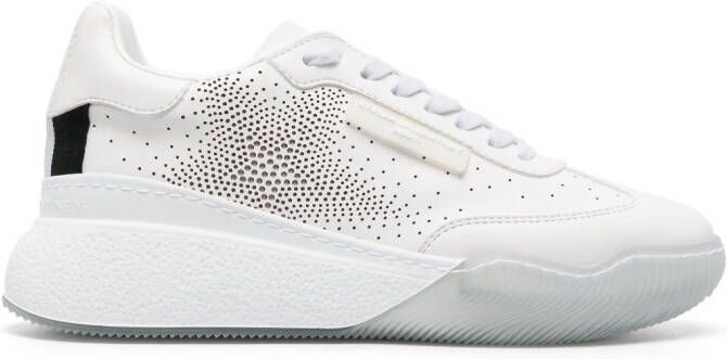 Stella McCartney perforated-detail sneakers White