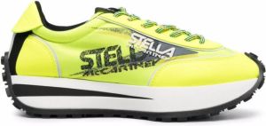 Stella McCartney Reclypse recycled-polyester sneakers Yellow