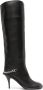Stella McCartney Ryder 110mm faux-leather knee-high boots Black - Thumbnail 1