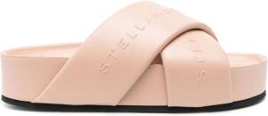 Stella McCartney Signature logo slides Pink