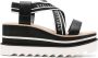 Stella McCartney Sneak-Elyse 80mm platform sandals Black - Thumbnail 1
