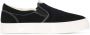 Stepney Workers Club Lister slip-on suede trainers Black - Thumbnail 1