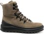Stone Island lace-up suede boots Green - Thumbnail 1