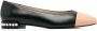 Stuart Weitzman 10mm faux-pearl leather pumps Black - Thumbnail 1