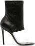 Stuart Weitzman 115mm heeled leather sandals Black - Thumbnail 1