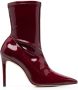 Stuart Weitzman 115mm leather boots Red - Thumbnail 1