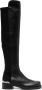 Stuart Weitzman 5050 40mm thigh-high leather boots Black - Thumbnail 1