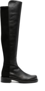 Stuart Weitzman 5050 Bold In Sport 40mm leather knee boots Black