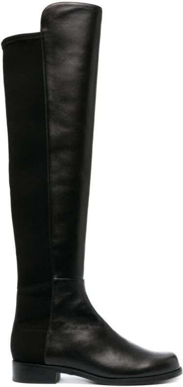 Stuart Weitzman 5050 leather boots Black