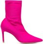 Stuart Weitzman 90mm sock-style boots Pink - Thumbnail 1