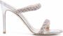 Stuart Weitzman Addison jewelled stiletto sandals Silver - Thumbnail 1