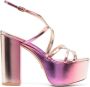 Stuart Weitzman Barelythere 145mm platform sandals Pink - Thumbnail 1