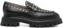 Stuart Weitzman Bedford 40mm faux-pearl embellished loafers Black - Thumbnail 1
