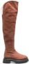 Stuart Weitzman Bedford suede thigh-high boots Brown - Thumbnail 1