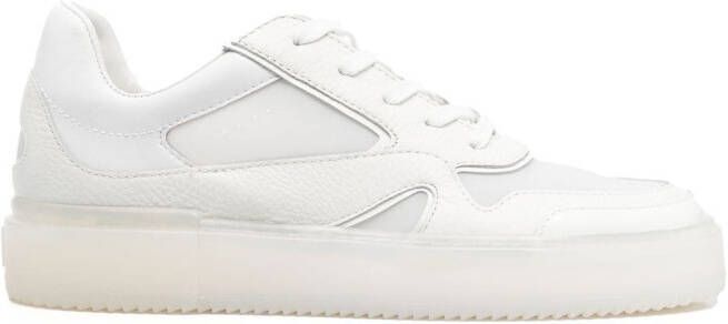 Stuart Weitzman Brooklyn leather sneakers White