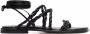 Stuart Weitzman Calypso flat sandals Black - Thumbnail 1