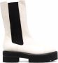 Stuart Weitzman chunky leather boots Neutrals - Thumbnail 1