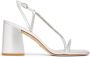 Stuart Weitzman crystal-embellishment open-toe sandals White - Thumbnail 1