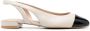 Stuart Weitzman cut-out slingback ballerina shoes Black - Thumbnail 1