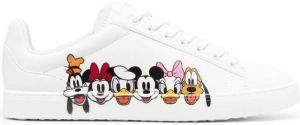 Stuart Weitzman Disney-print low-top sneakers White