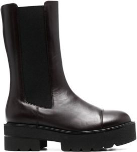 Stuart Weitzman elasticated side-panel boots Brown