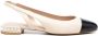 Stuart Weitzman faux-pearl detail ballerina shoes Neutrals - Thumbnail 1