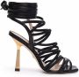 Stuart Weitzman Jaxie 100mm sandals Black - Thumbnail 1