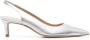 Stuart Weitzman metallic-effect leather pumps Grey - Thumbnail 1